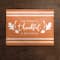 Grateful Thankful Blessed Stripes Cotton Twill Placemat
